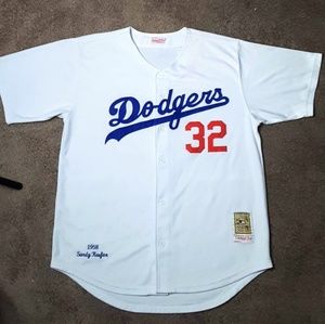 Dodgers sandy koufax Jersey size 52
